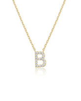 Initialen Halskette Gold