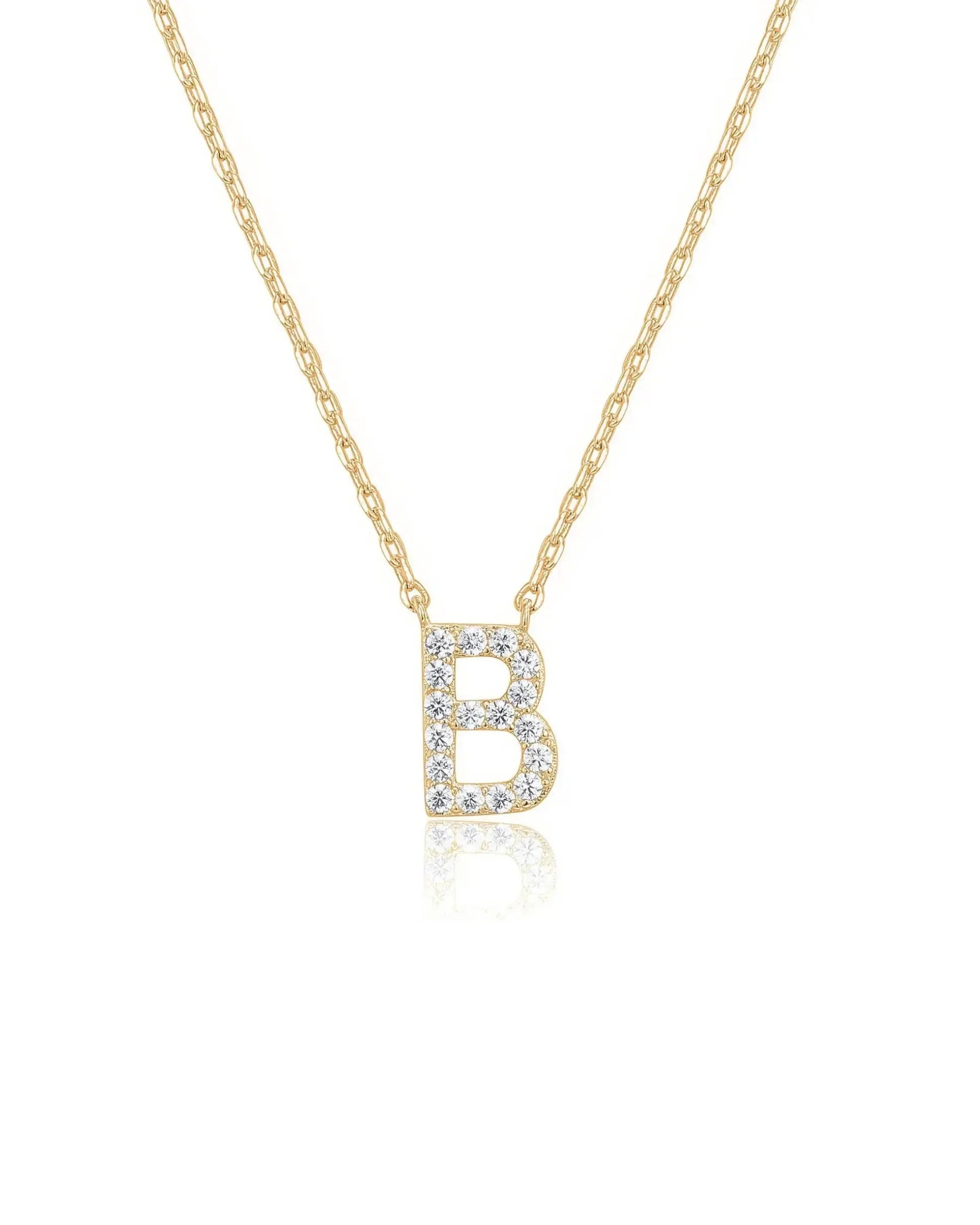 Initialen Halskette Gold