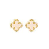 Klee Diamant Ohrringe