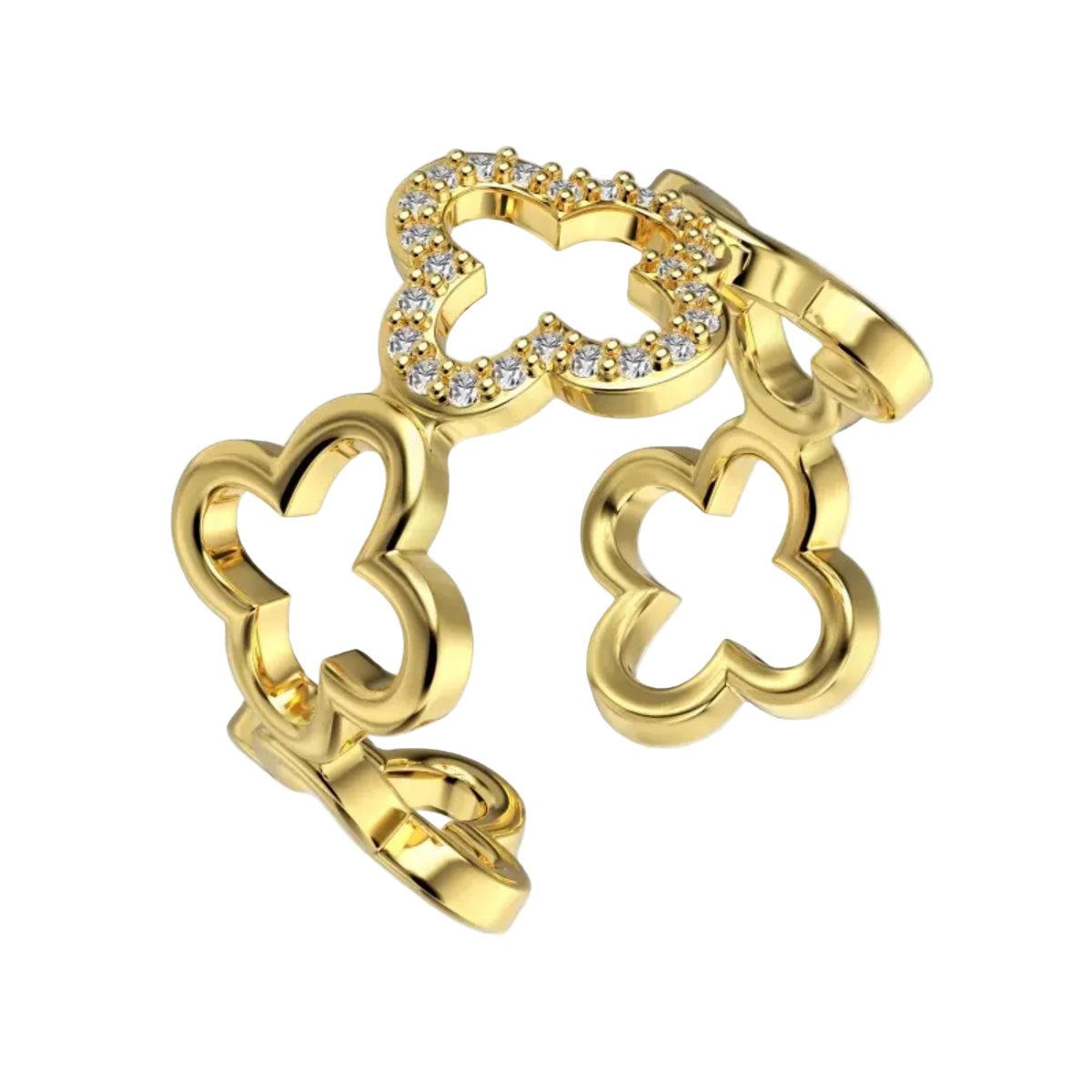 Klee Diamant Ring