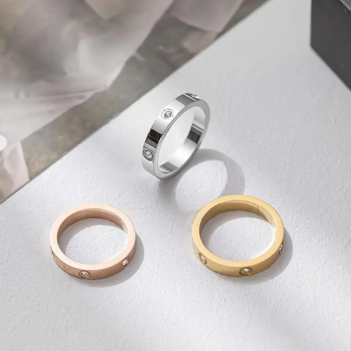 Liebes Diamant Ring