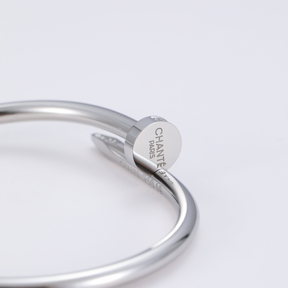 Nagel Armreif - Silber / Diamant