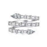 Schlangen Diamant Ring