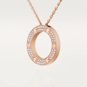 Ava Love Halskette - Diamant